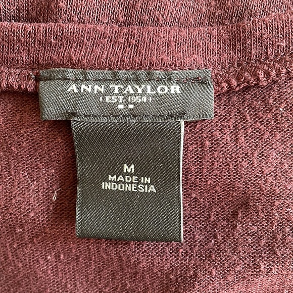 Brown top with ruching details on sides - Picture 4 of 4